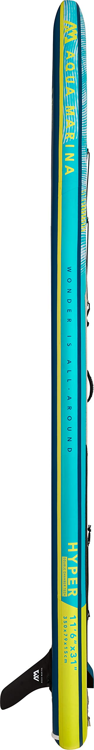 Aquamarina Unisex – dla dorosłych Hyper 11'6" Sup Tabelle, wielokolorowa, uniwersalna