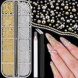 Facile à utiliser : Convient aux ongles naturels ou artificiels. Nettoyez simplement la surface de l'ongle, collez les perles sur vos ongles avec de la colle, puis appliquez une couche de top coat et laissez sécher. C'est très simple et convient aussi bien aux professionnels qu'aux débutants.