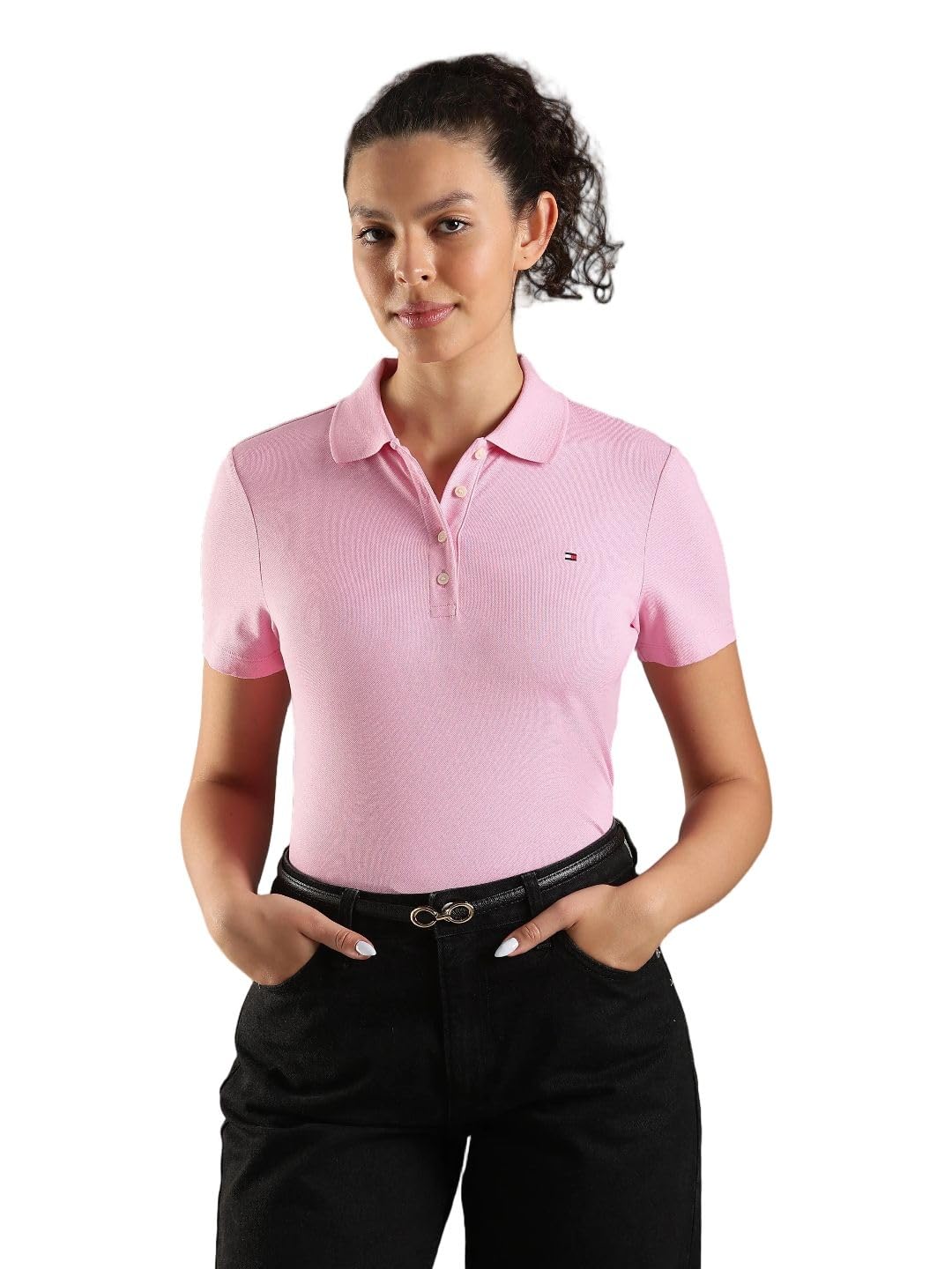 Striped Regular fit Cotton Polo t-Shirt-image-23