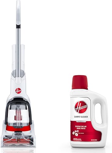 Hoover PowerDash Pet + Limpiador compacto de alfombras, ligero, solución diaria FH50704V, champú de limpieza profunda para alfombras, fórmula de 64