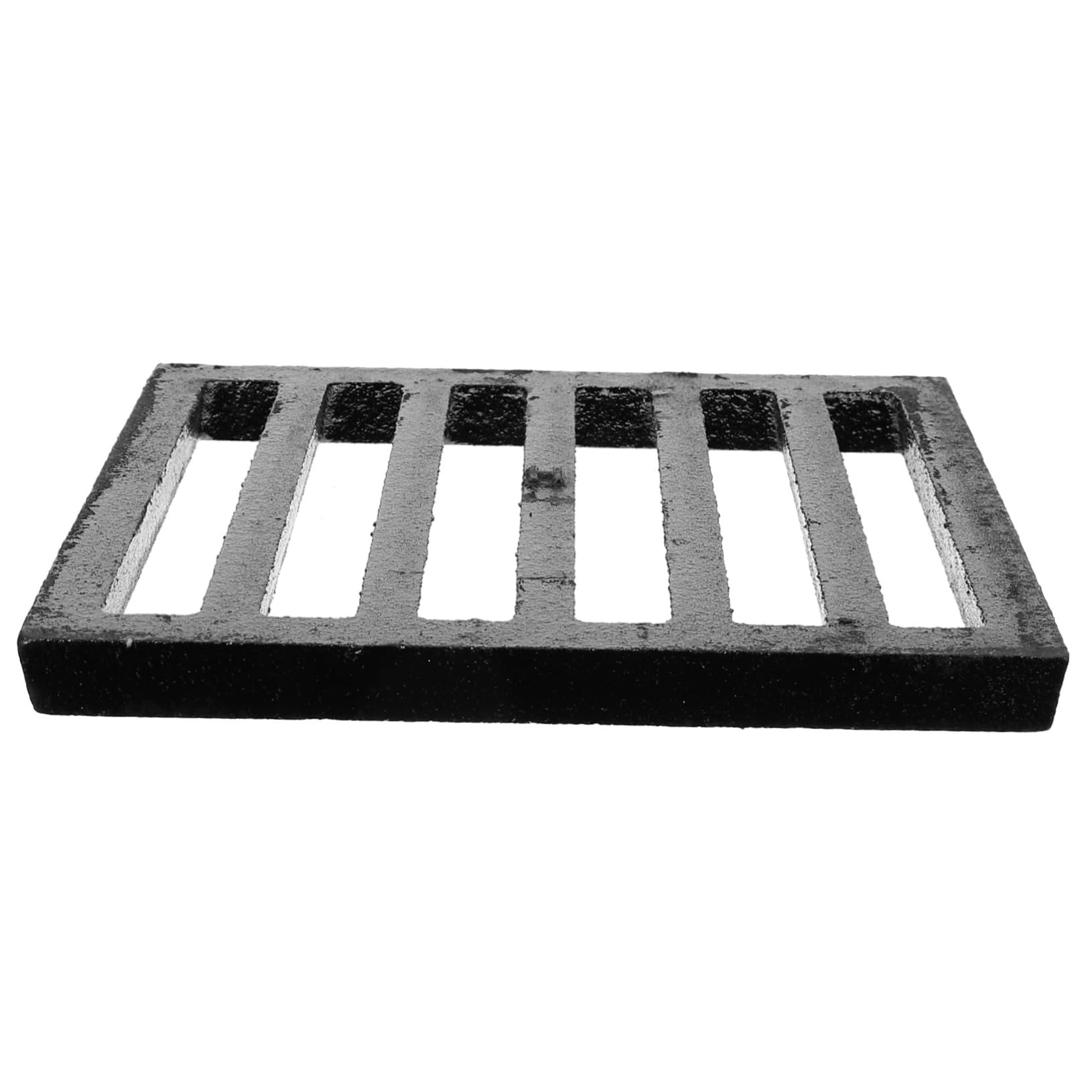 Homoyoyo Tapa De Desagüe De Piso Cuadrada Filtro Tapa De Desagüe De Hierro Fundido para Baño Cubierta De Suelo Atrapapelos para Ducha