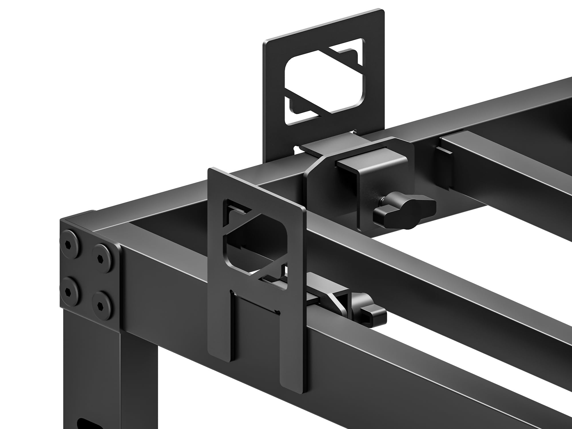 HAVONIZD Mattress-Slide-Stopper, 6-PCS, Mattress-Holder for Metal Bed-Frame, Non-Slip Mattress-Gaskets, Keep-Mattress-from-Sliding, Adjustable Size,