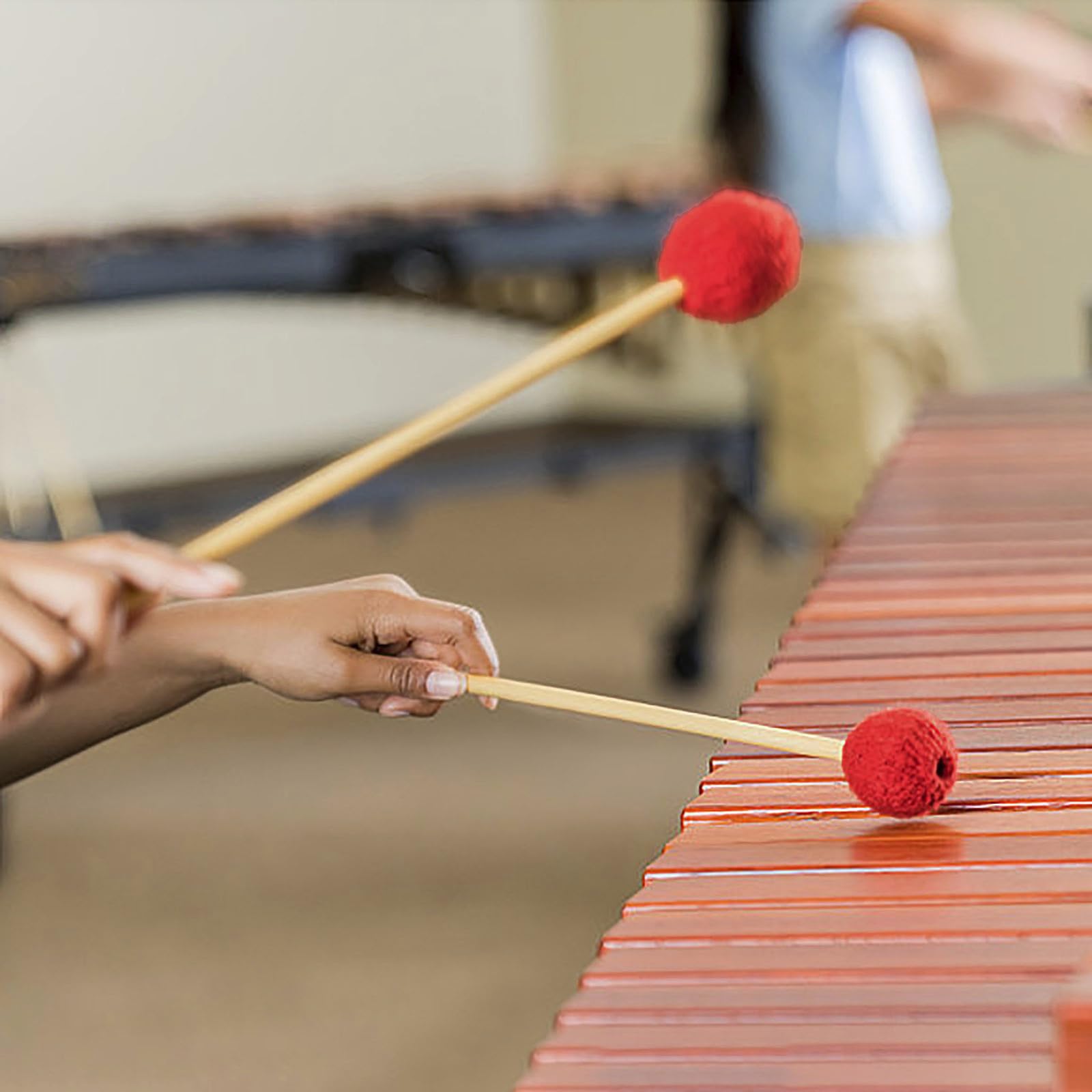 Mazos de madera de percusión, diseño centrado en la calidad del sonido para ambos, palos de percusión, mazos de madera, palos de percusión, mazos de percusión, accesorios de instrumentos musicales