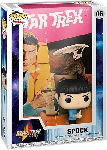 Miniatura 2 de Funko Pop! - Portada de cómic: Star Trek #1 - Spock - Figura de vinilo coleccionable - Idea de regalo - Producto oficial - para niños y adultos -