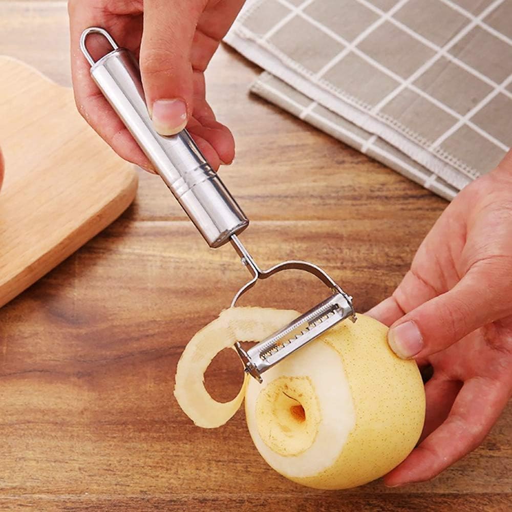 Stainless Steel Vegetable Peeler & Julienne Cutter -7