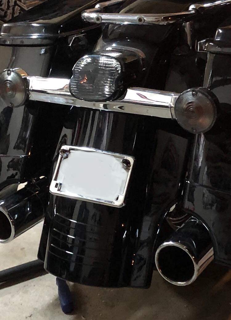 ロードグライド　エクステンション ストレッチ リアフェンダー エクステンション 渋くシック