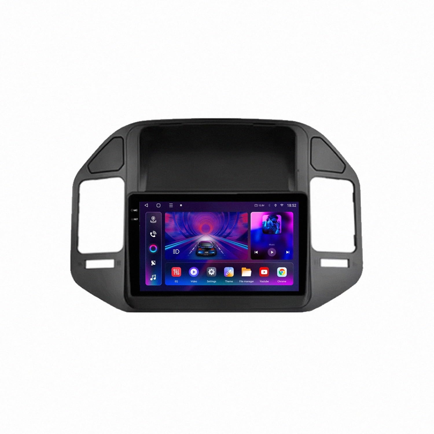Pantalla Carplay Peugeot 407 evita multas con Bluetooth llamadas manos libres 8