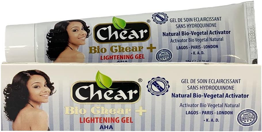 Chear Bio Chear+ Skin Bightening Gel 50g - Moisturizing Gel to Hydrate Skin, Helps to Remove Spots, with Kojic Acid & Glycerin
