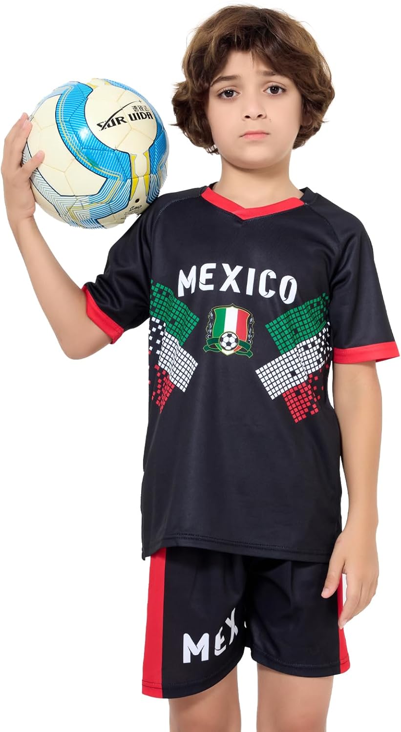Kids Soccer Jersey for Boys&Girls,Youth Training Jerseys Sports Fan Jerseys Football Shirt for Children - Image 2
