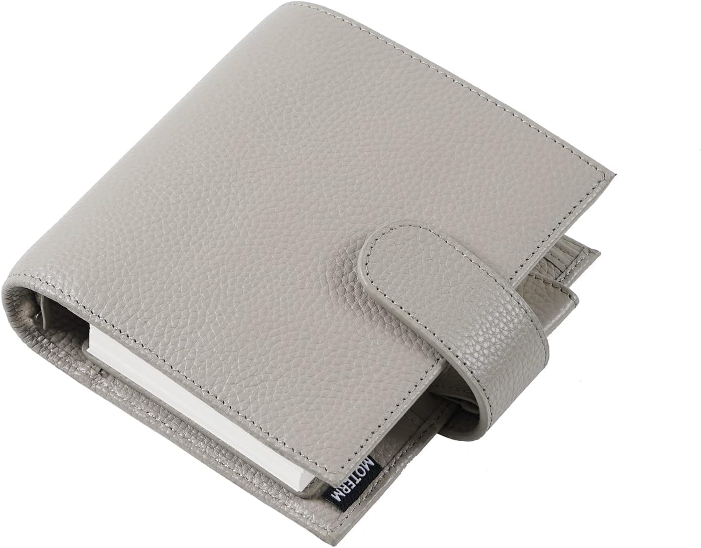 System Notebook Genuine Leather Pocket System Notebook Ring Organizer & Binder Included Designed to Support Business Scenes