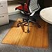 Anji Mountain Bamboo Chairmats 48 x 42 natural Area Rug