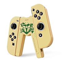 Vista 1 de JINGDU Switch Joy-Con Charging Grip Compatible with Nintendo Switch & OLED Model, Play While Charging, Portable V-Shaped Joy-Con Controller Charger