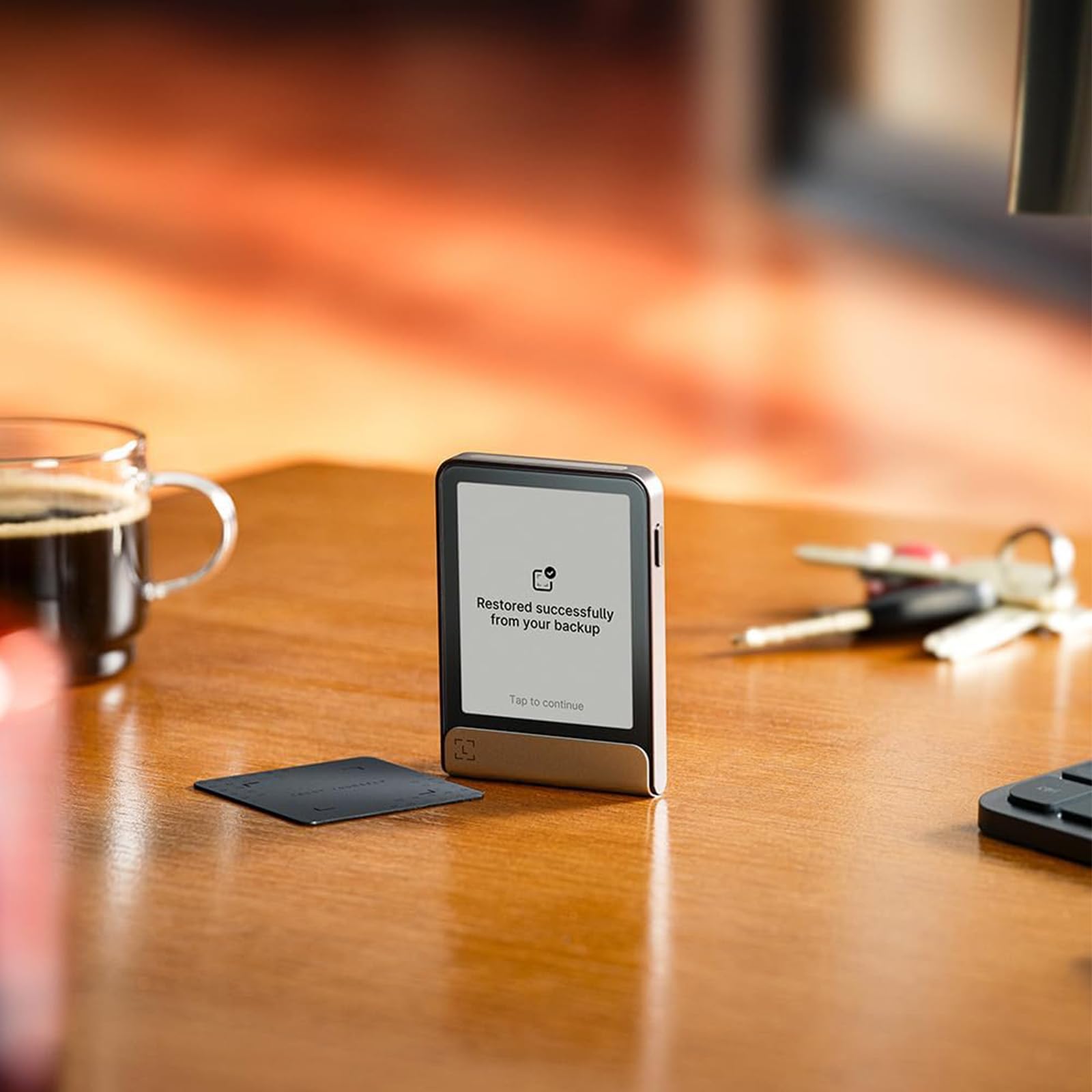 Nano X Crypto Hardware Wallet Bluetooth Cold Wallet mit zertifiziertem Chip für Bitcoin Ethereum 1000+ Münzen NFTs Schwarz