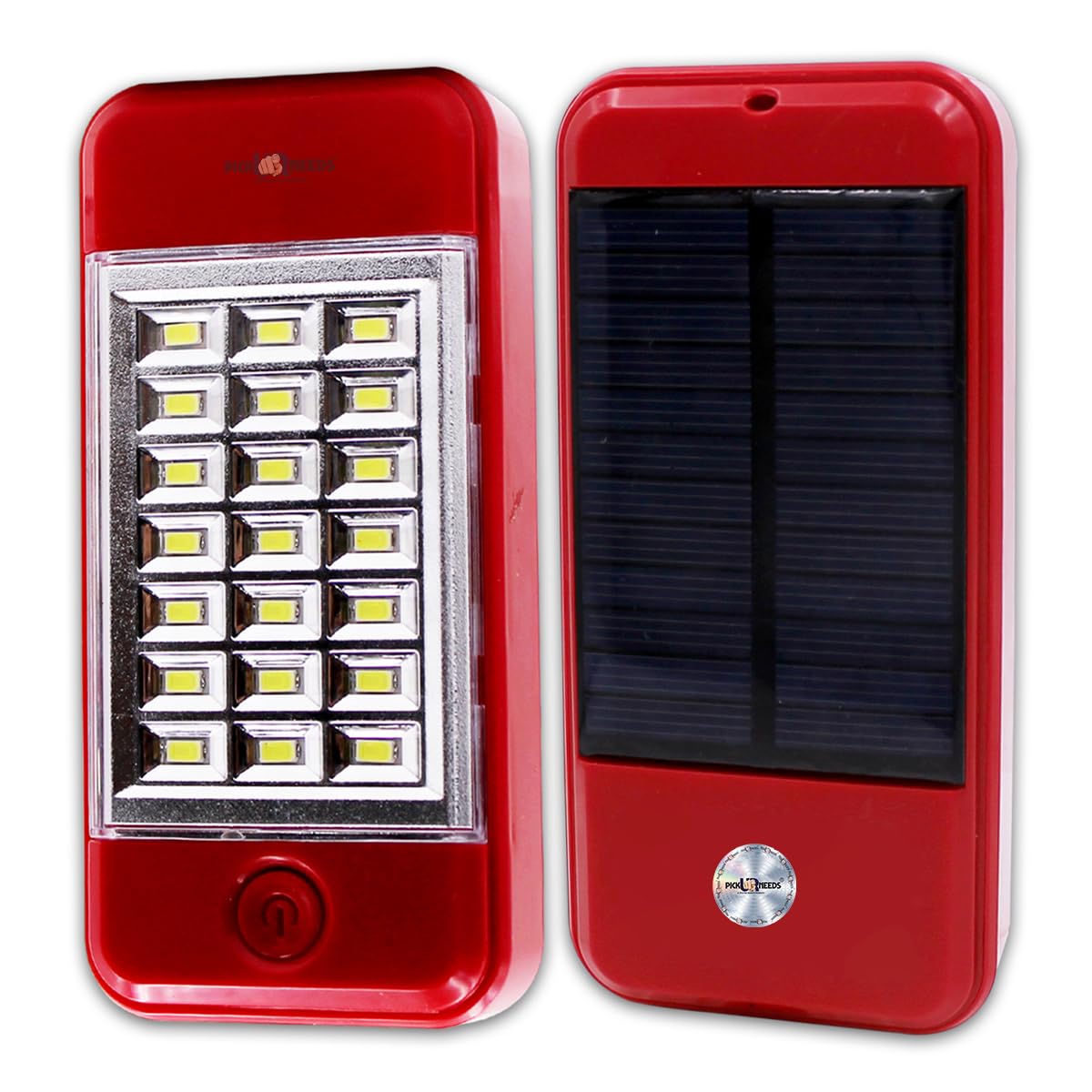 Pick Ur Needs Abs Plastic Solar Emergency Rechargeable Light 21 Smd Led (Red) (B09GPP9W52) Amazon Price History, Amazon Price Tracker