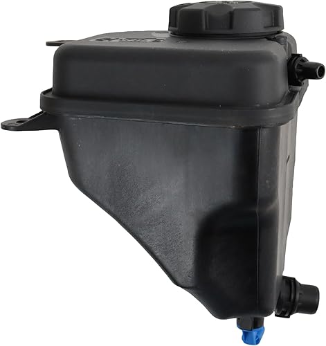 Vista 186 de TRQ Botella de desbordamiento del tanque de expansión del depósito de refrigerante del radiador compatible con Porsche Macan 2015-2018