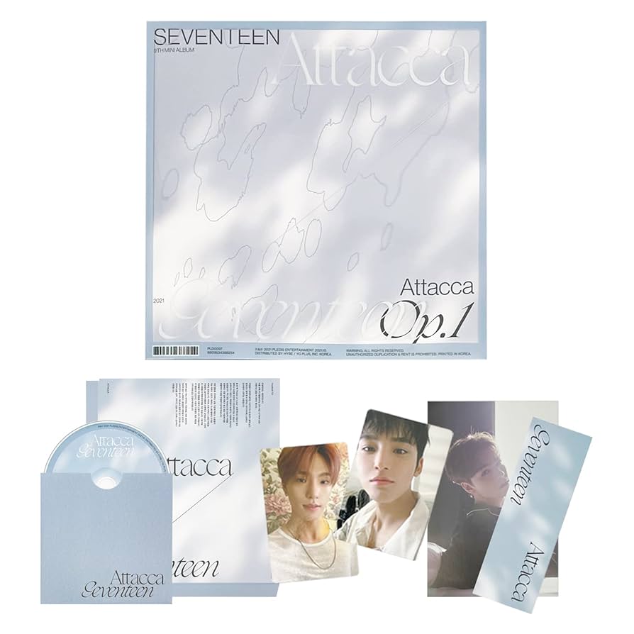 SEVENTEEN Attacca Op.1 2.3アルバム SEVENTEEN - 9. mini album