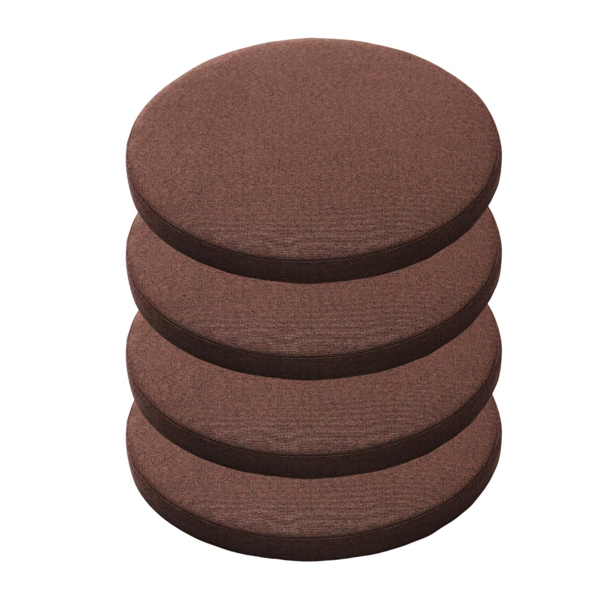 Cojines redondos para sillas de comedor y suelo tatami en pack de 4 para reuniones de terraza