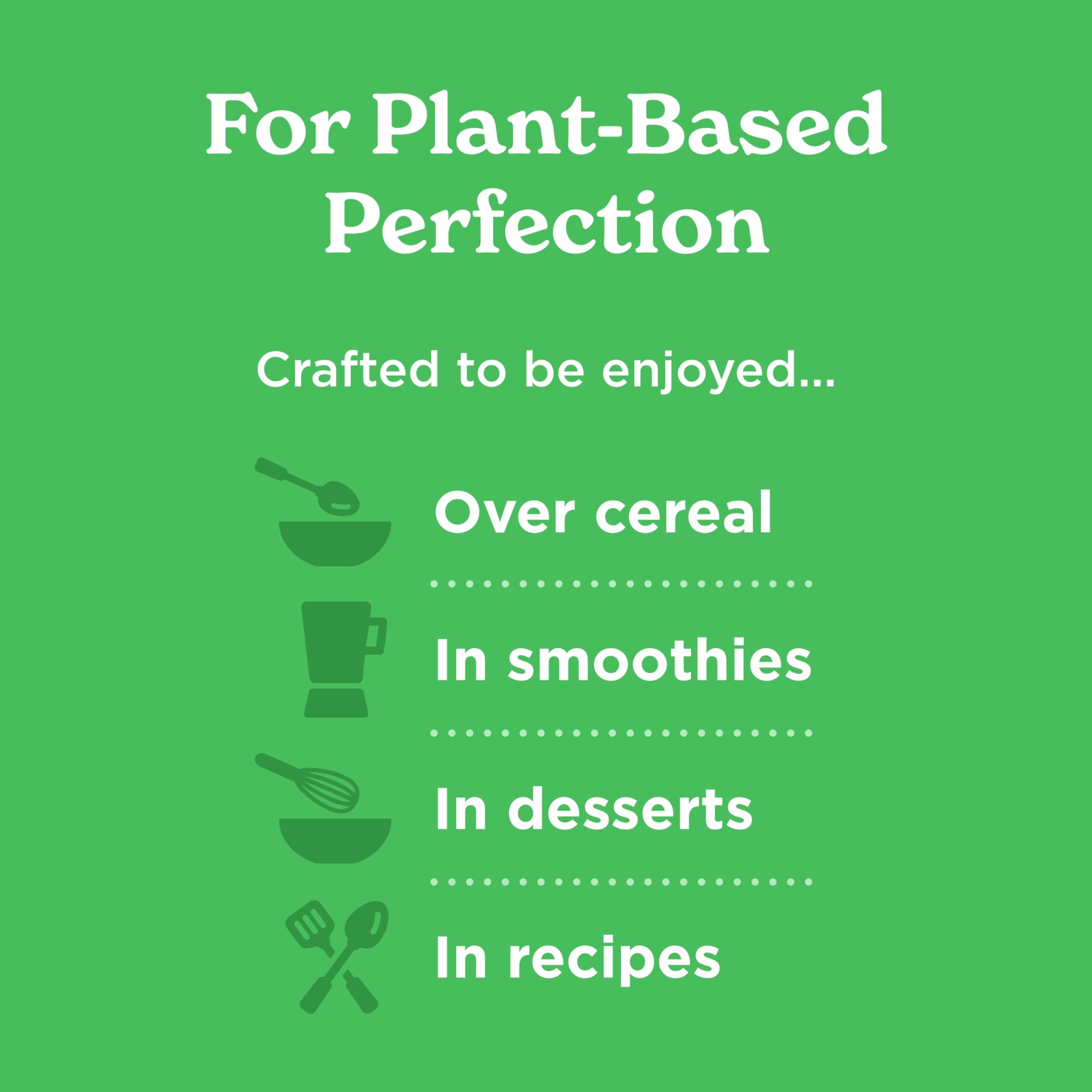 Califia Farms - Unsweetened Vanilla Almond Milk 48 Oz Dairy Free Vegan Plant Based Keto Gluten Free Non — view 4