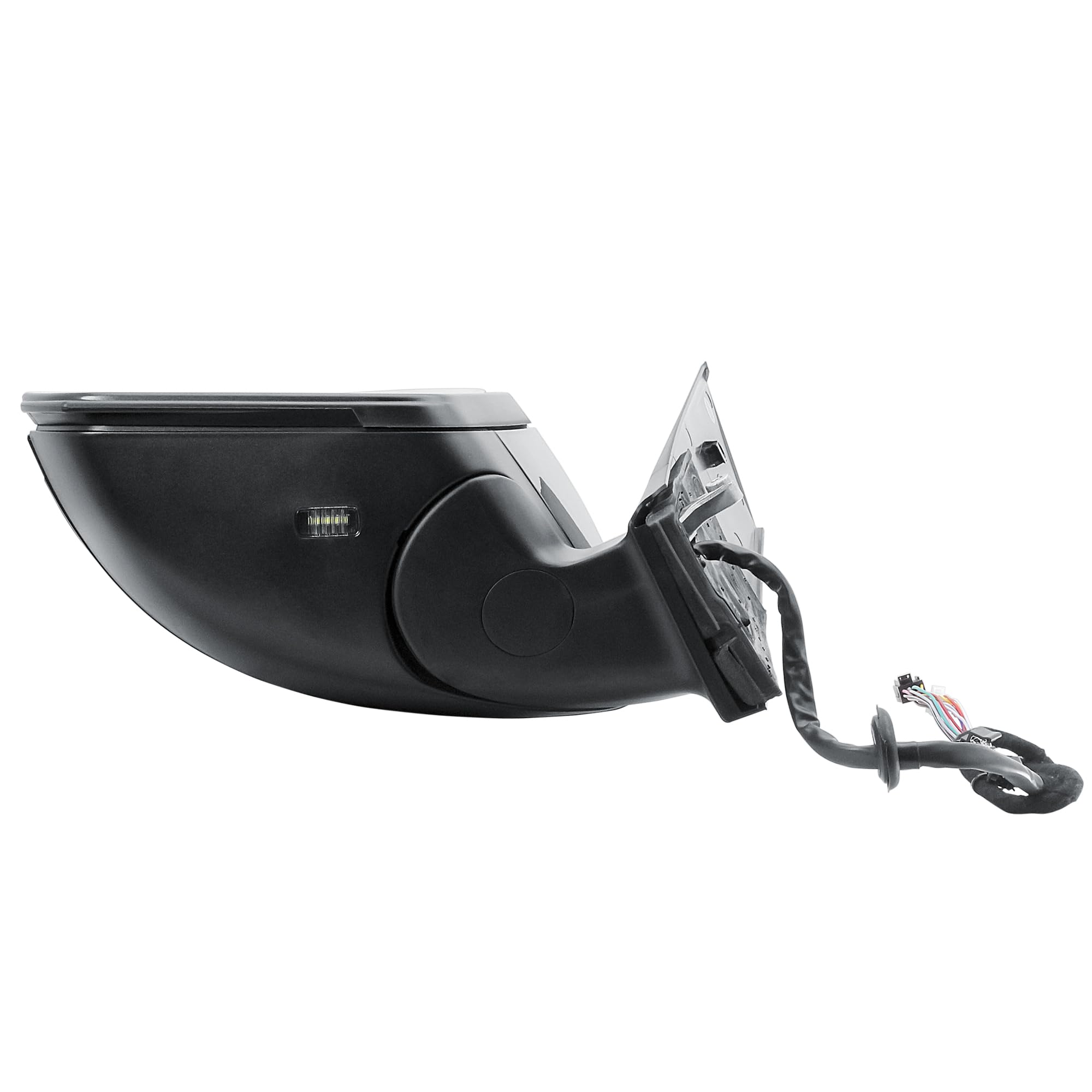 Specchio Esterno Sinistro Lato Guidatore Specchio Elettrico e Riscaldato con Frecce Richiudibile Elettronicamente e Luce Ambientale con BLIS per Mercedes Vito W447 2014-2025