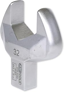 KS Tools Einsteck-Maulschlüssel 14x18mm 516.2232 32mm I Maulschlüssel mit Stiftsicherung I Verchromt I Sechskant Spezialwerkzeug I Für Drehmomentschlüssel