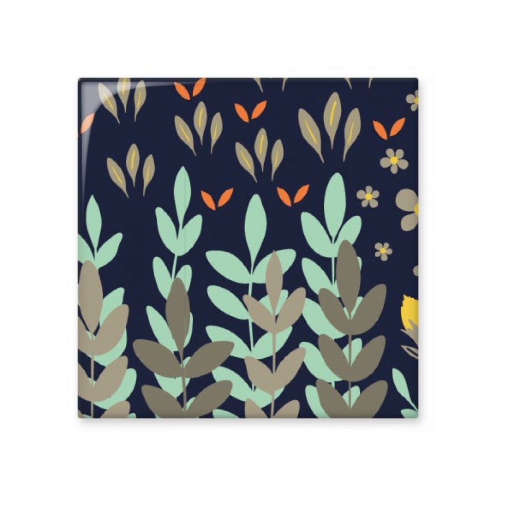Peinture de plante sur carreau céramique brillant pour embellir votre mur de cuisine