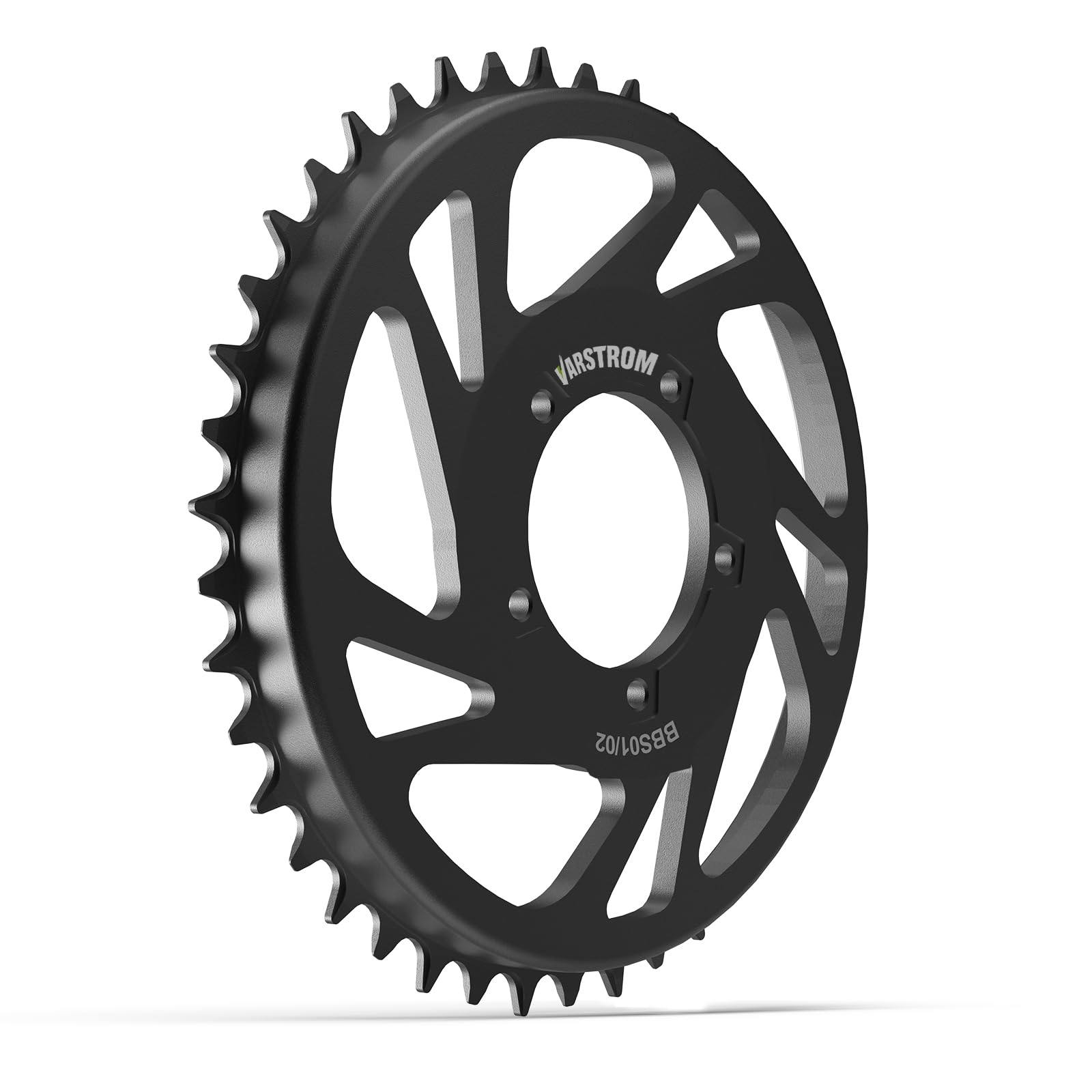 VarstromChainring for BAFANG Mid Motor - 36T 42T Offset Sprocket for BBS02B BBS01B Mid Drive Kit, Chain Ring for Electric Bike Conversion Kit BBS02 BBS01, Ebike Part for 8fun 250W 500W 750W