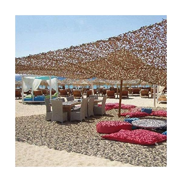 Huoo Tarnnetze, Armee Netting, Sonnennetz, Netze, Sonnensegel, Sonnenschutz Nets, Tarnnetz Rolläden Groß (Size : 6x10m) – Bild 6