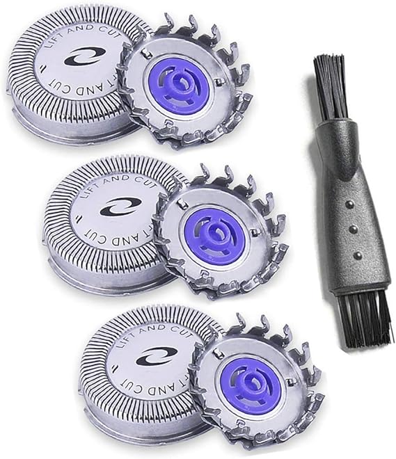 Shaver Head Replacement Blades HQ55 fit for Philips Philishave HQ6970 HQ6695 HQ6990 PQ202 (3