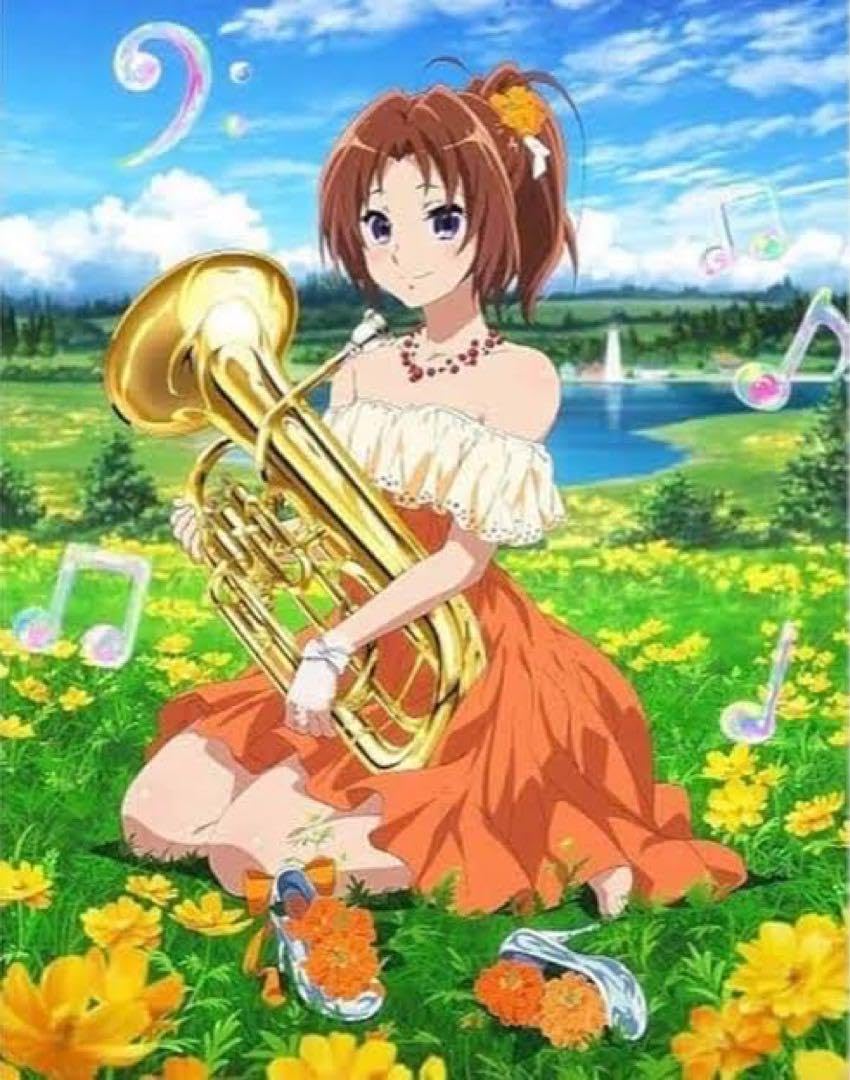 響け　ユーフォニアム　中川夏紀　キャンバスアート 5148] 「響け!ユーフォニアム」 キャンバスアート 中川夏紀