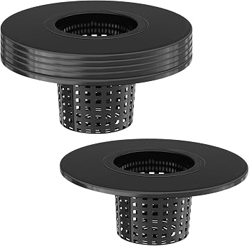 Net Pots for Hydroponics 5 Pack, 6 Inch Wide Lip Bucket Basket for Hydroponic Bucket and DWC Bucket System.