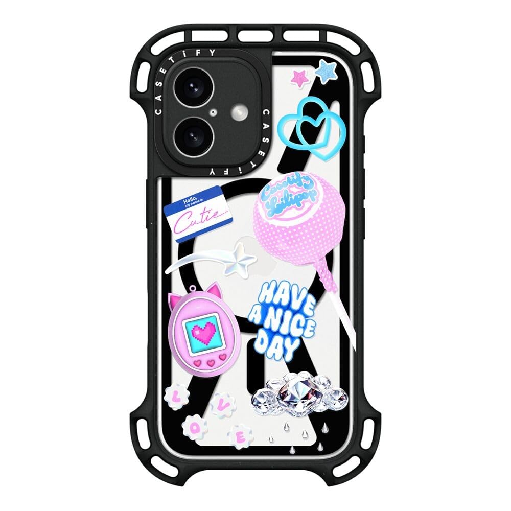 Amazon.co.jp: CASETiFY ウルトラ バウンス MagSafe対応 iPhone 16