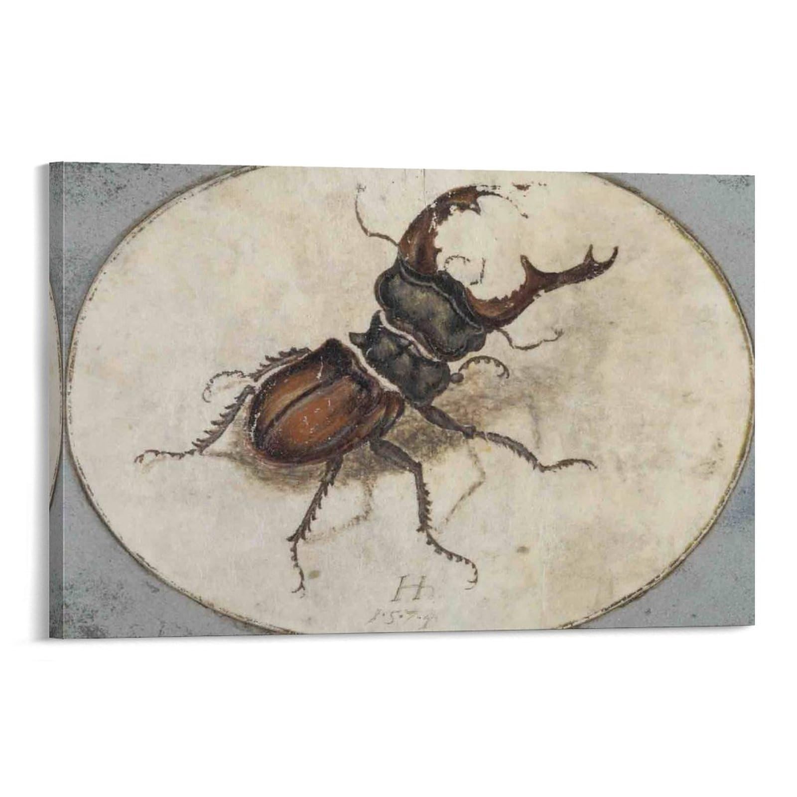 油絵クワガタムシ