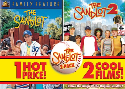 Sandlot & Sandlot 2 Reino Unido DVD pack de películas infantiles en estuche doble original