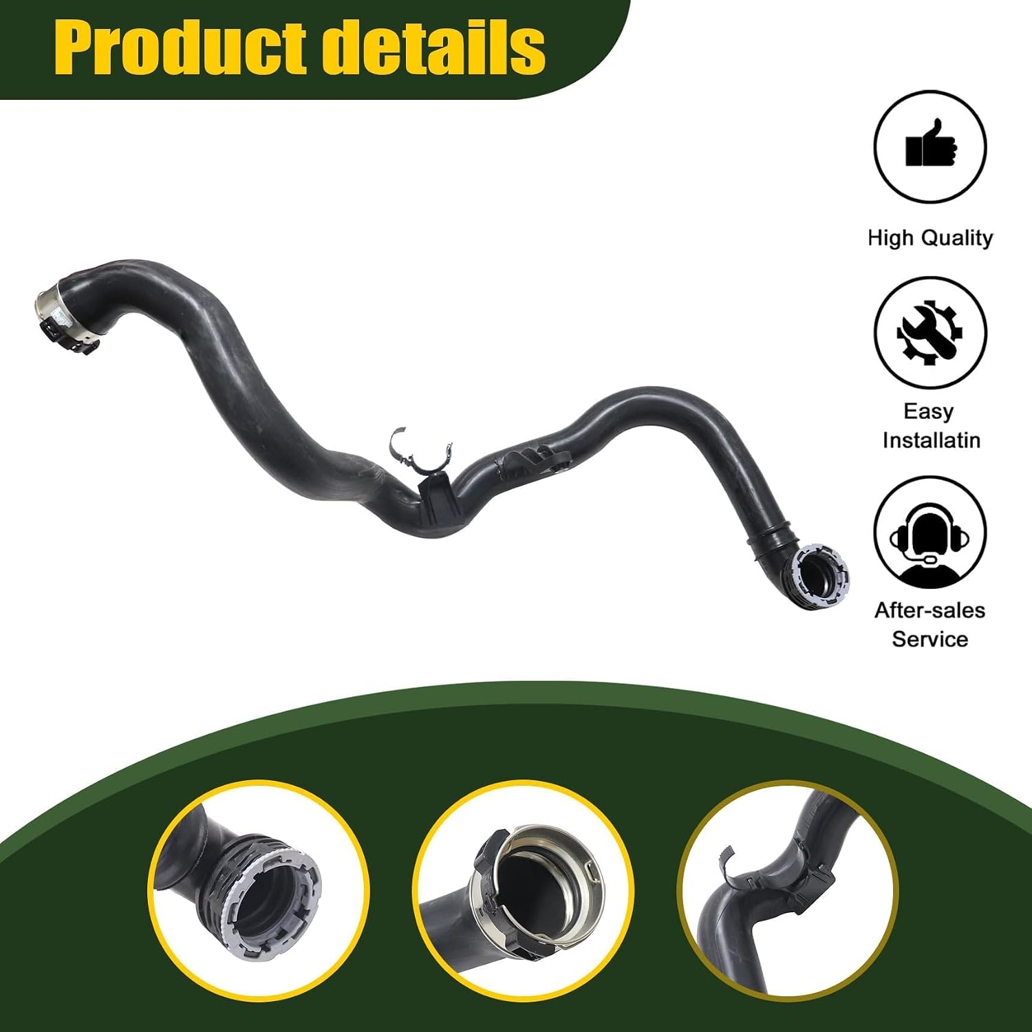 1.5L Intercooler-Air Outlet Tube 84843174, Compatible with Chevrolet Malibu 2016 2017 2018 2019 2020 2021 2022 2023