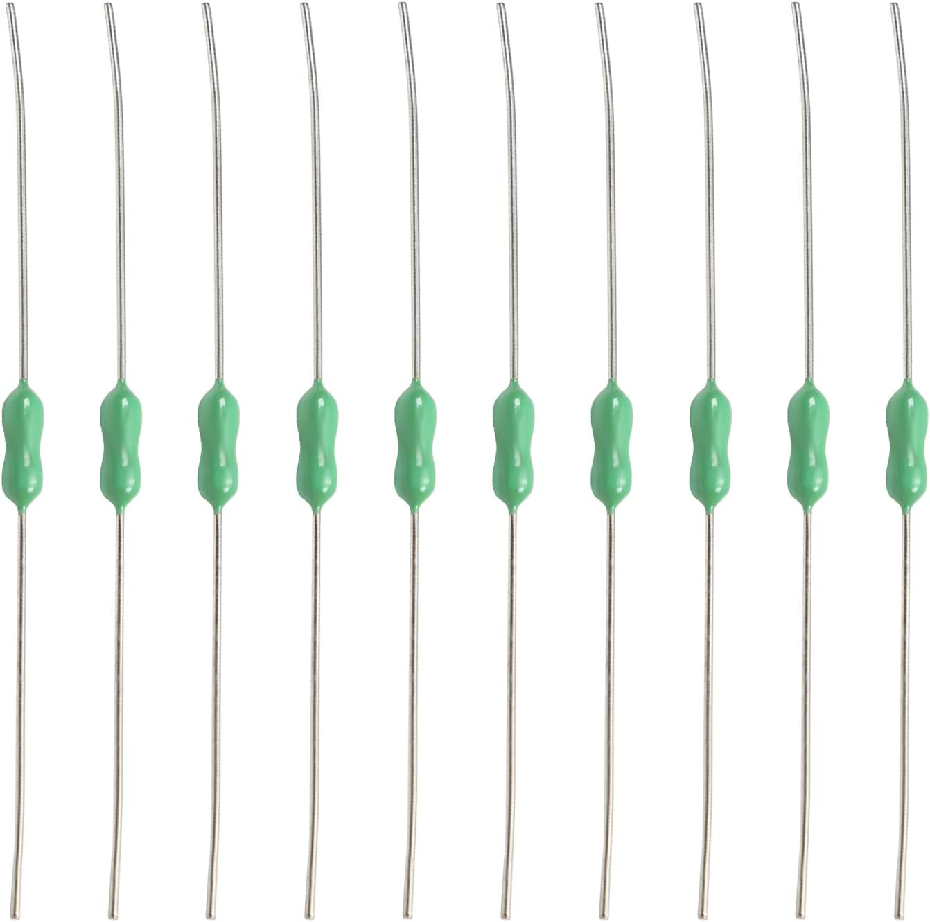 Fielect 20 Pcs Pico Fuses 125V 3A Quick Blow Fuse Resistance Type No Self-Rescue Fuse for Telecom Communications
