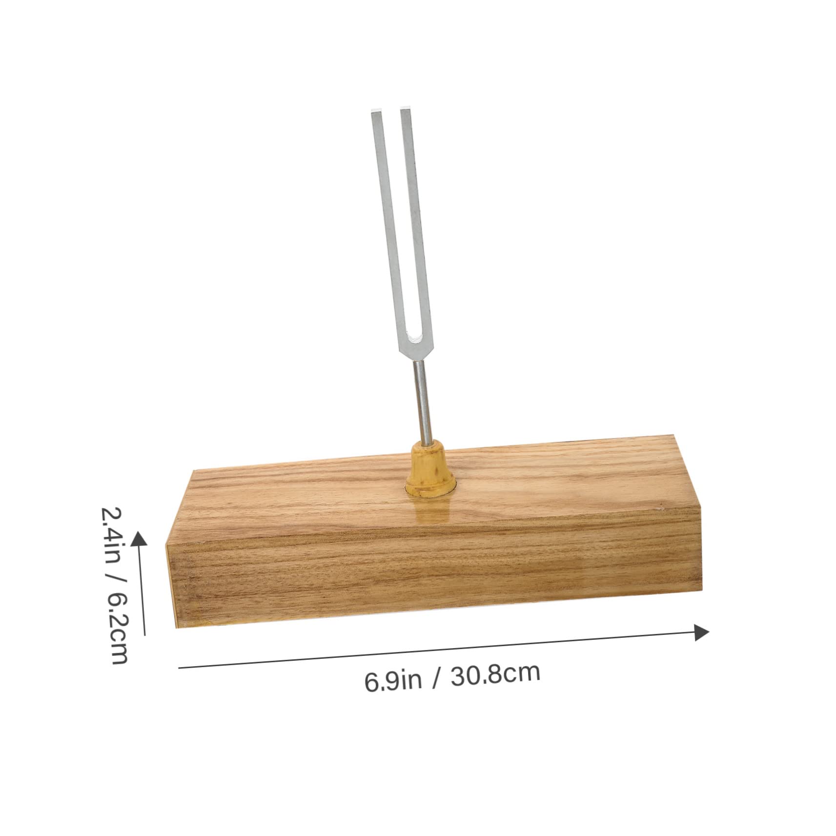 BESPORTBLE 1Set Tuning Fork with Base and Hammer for Physical Acoustic Experiments Durable Musical Tuning Forks for Timbre and Accurate Tuning Easy to Use Educational Tool