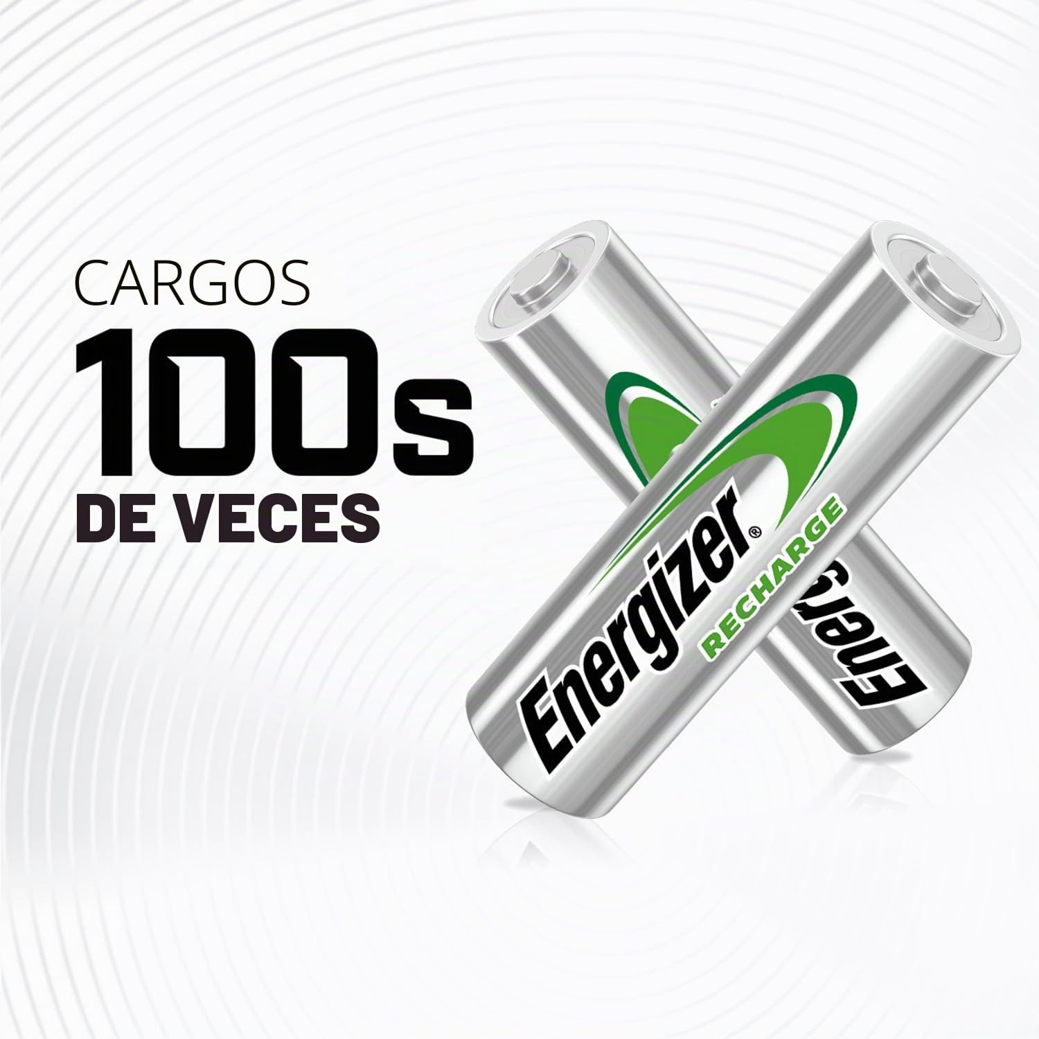 Energizer Pilas Recargables AA (16 Unidades) precargadas, 1,2 V NIMH 2000 mAh Recargables, 16 Cuentas