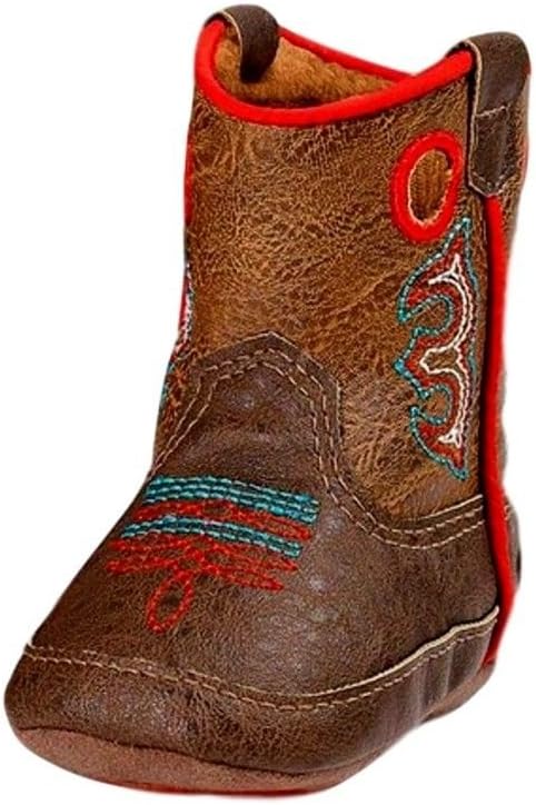 M&F Western Kids Baby Boy's Kolter (Infant/Toddler) Brown 0 Infant M