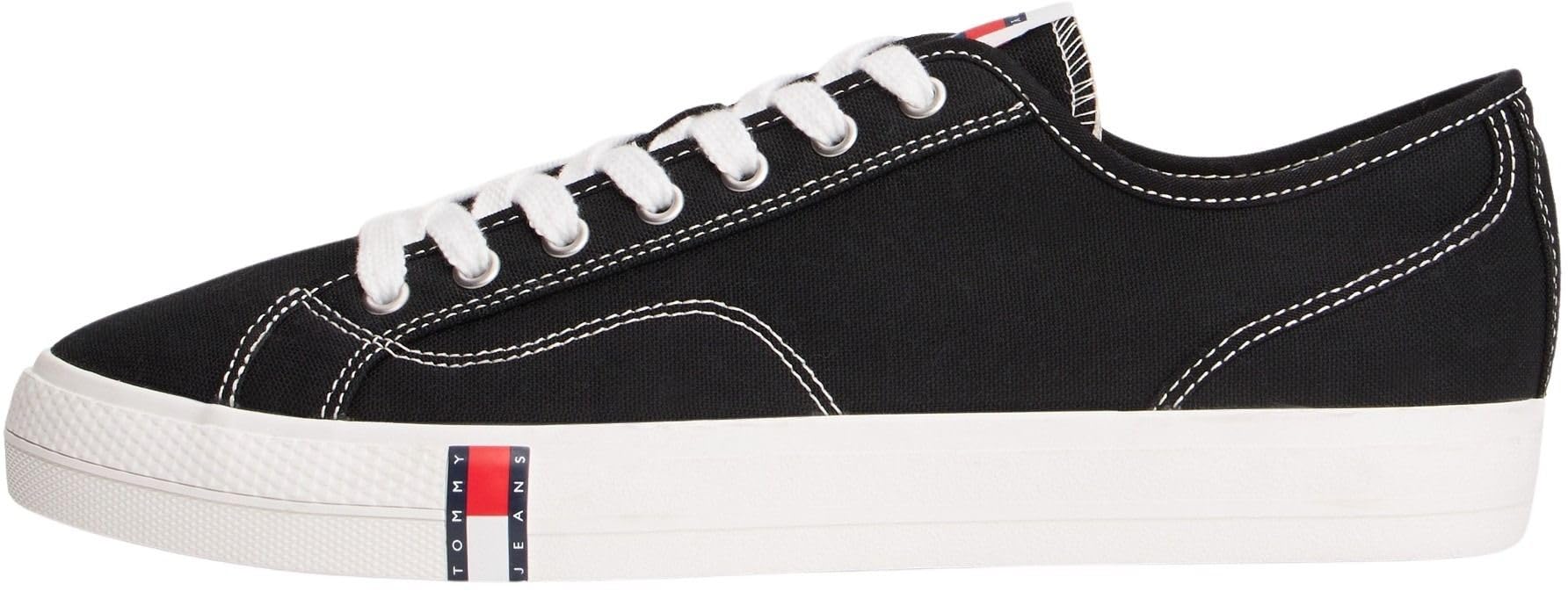 Tommy Jeans Men's Archive Vulc Y2K EM0EM01674 Low Top, Black (Black), 9 UK