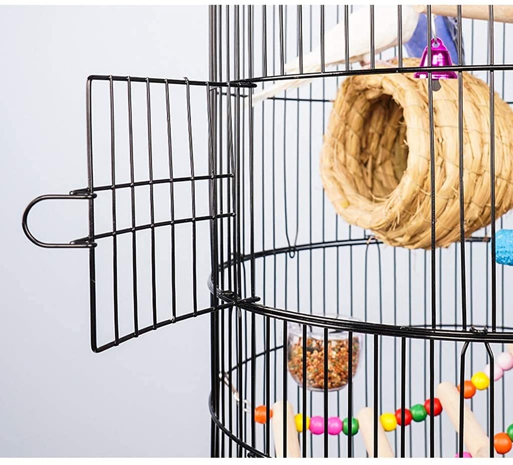 Klatka dla ptaków podróżna klatka dla papug, prezent dla miłośników ptaków klatka dla ptaków przenośna mała klatka podróżna dla ptaków dla zwierząt domowych