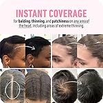 BOLDIFY Hairline Powder - Root Touch Up Hair Color for Gray Coverage - Bald Spot Concealing Hair Powder for Women & Men - 48-Hour Stain-Proof - Dark Brown - Image 4