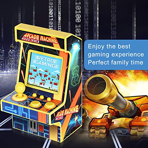 Super Mini (2.3×3.7×2.2in) Retro Arcade Game Arcade Game Machine GSGM-0422,Upgraded 1.8in Screen,152 Games, Best Electronic Gift for Kids - Thumbnail 2