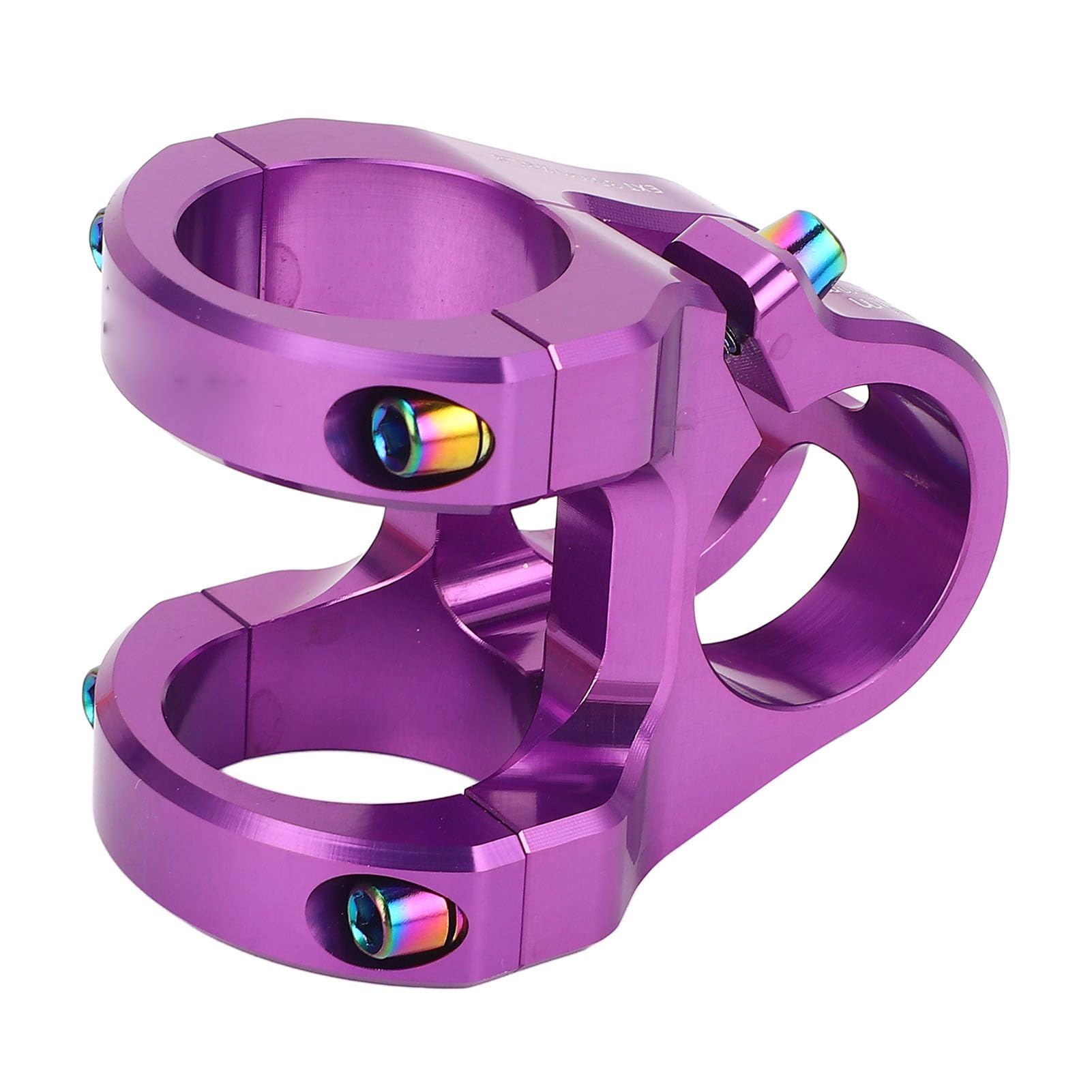 Short Cycle Horn, Light Cycle Rod 31.8x35 Mm for DIY (Purple)