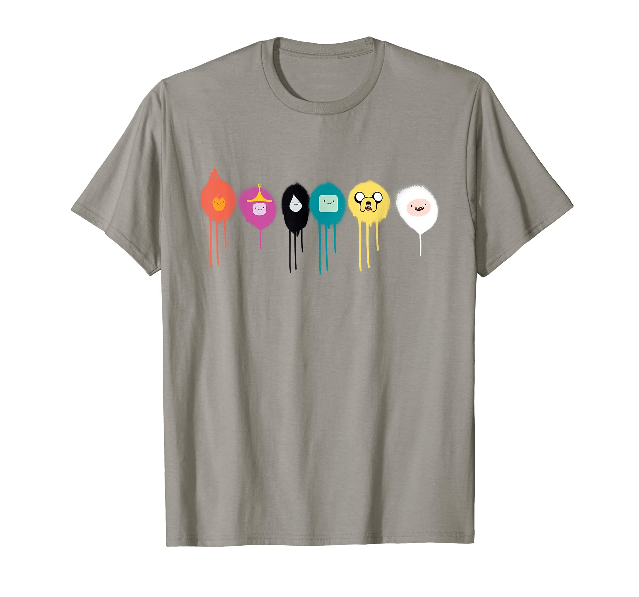 Cartoon NetworkAdventure Time Icon Melt T-Shirt
