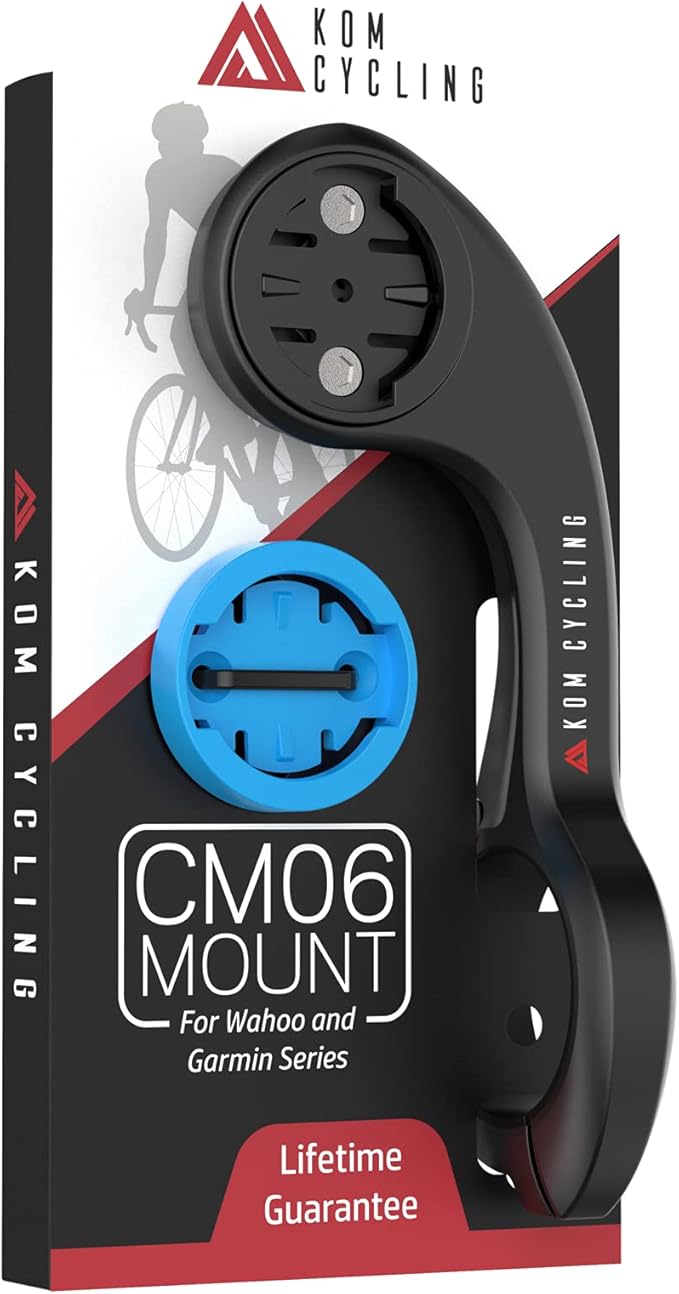 KOM Cycling CM06 Quick Release GoPro Computer Mount for Wahoo and
