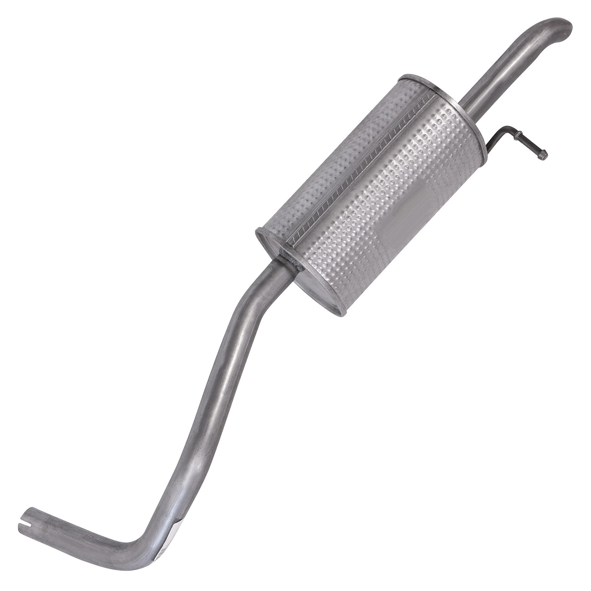 ATEC Germany 1x Endschalldämpfer Kompatibel mit SEAT IBIZA (6L1) (6J5, 6P1) (6J1, 6P5) (6J8, 6P8), SKODA FABIA 1 (6Y2) (6Y3), FABIA 2 (542), VW POLO (9N_, 9A_), POLO V (6R1, 6C1), POLO Van (6R)