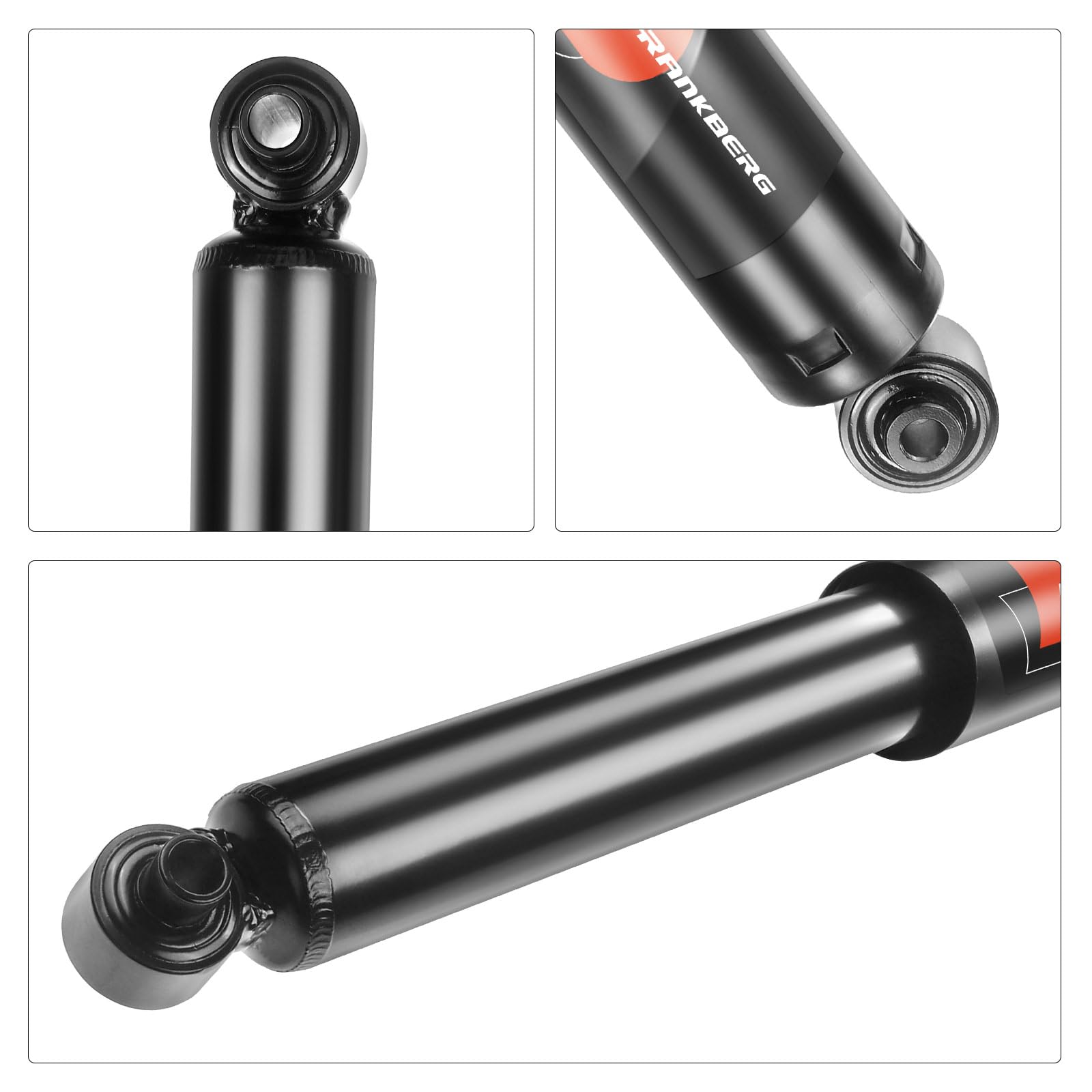 Frankberg 2x Ammortizzatori per sospensioni Ammortizzatori per telaio Posteriore sinistro destro 454mm Pressione del gas Compatibile con Stilo Multi Wagon 192 1.4L-1.9L 2003-2008 344452,50701243