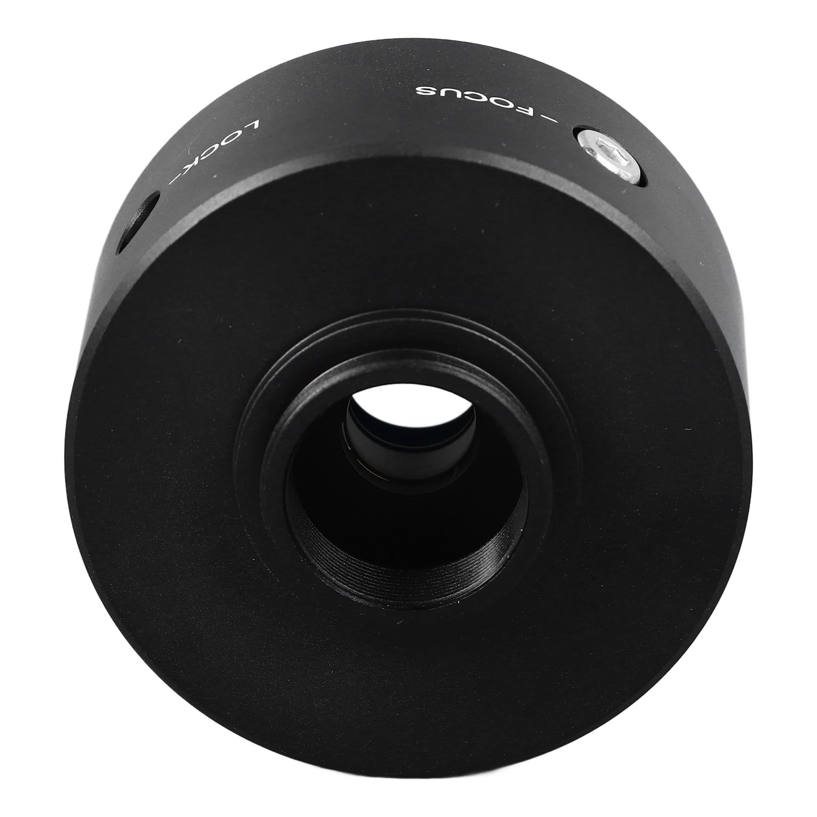 FTVOGUE Adapter do Mocowania C do Mikroskopu Adapter Obiektywu 0,5X Mocowania C Mikroskopu z metalową obudową Biologicznych Mikroskopów Stereoskopowych AX CX BX MX