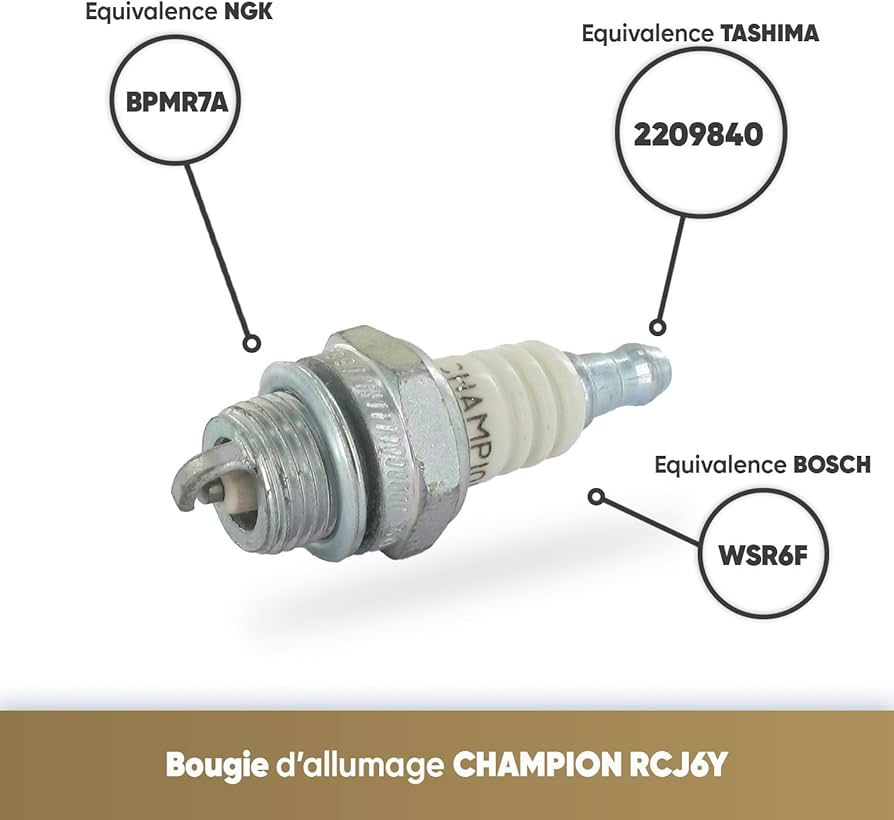 CHAMPION - Świeca zapłonowa CHAMPION RCJ6Y - Trwałe i
