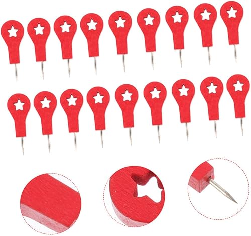 Miniatura 3 de STOBOK 80 Pcs Utility Nails Cork Board Tacks Calendar Wall Pin Cork Board Pushpin Decorative Push Pictures Wall Pin Poster Push Pin Push Pin Tacks